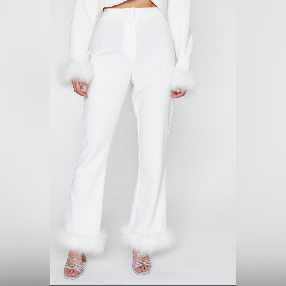 Nasty Gal Never Worn Feather Flared Pants